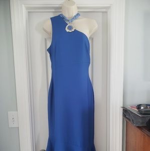 Sexy Blue evening dress